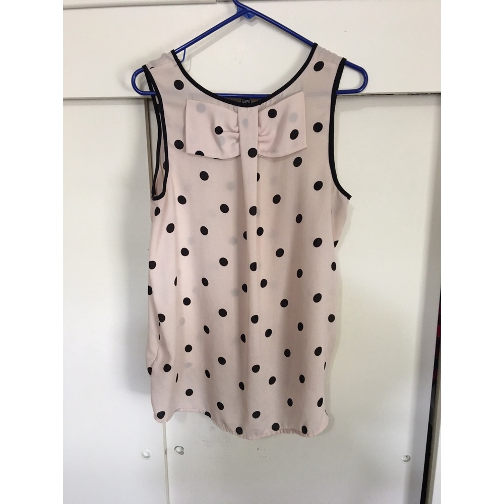 Polka dot dress top - Picture 2 of 3